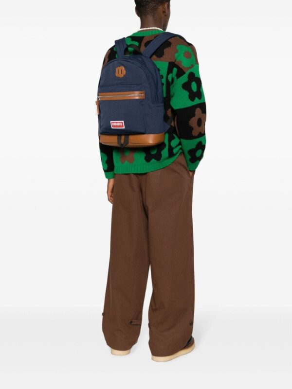 Kenzo Explore logo-patch backpack - Image 2
