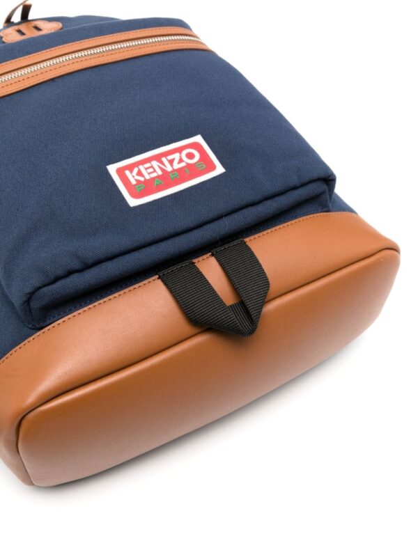 Kenzo Explore logo-patch backpack - Image 4