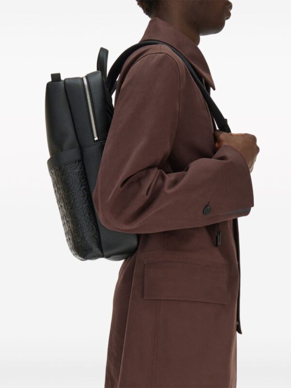 Ferragamo Gancini-debossed leather backpack - Image 2