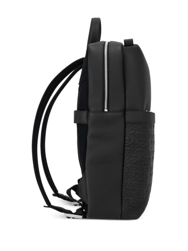 Ferragamo Gancini-debossed leather backpack - Image 4