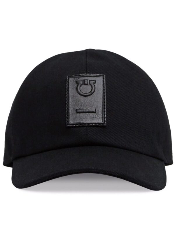 Ferragamo Gancini-patch baseball cap