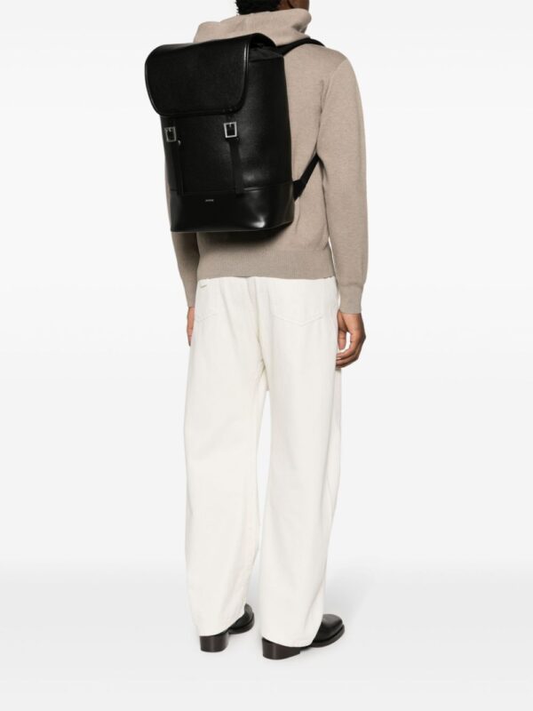 SANDRO logo-stamp backpack