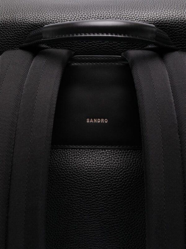 SANDRO logo-stamp backpack - Image 4