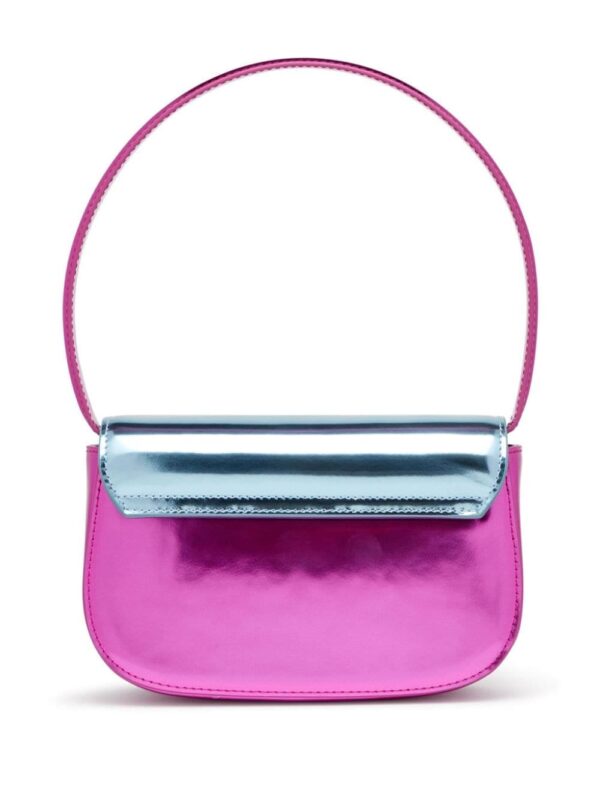 Diesel 1DR mirrored-finish shoulder bag - Image 2