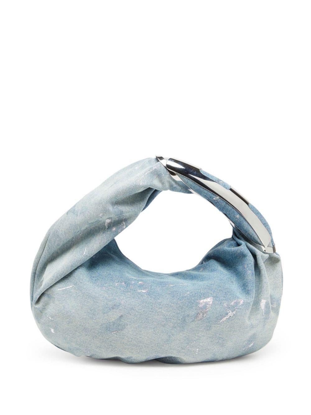 Diesel Grab-D M logo-plaque shoulder bag - Image 2