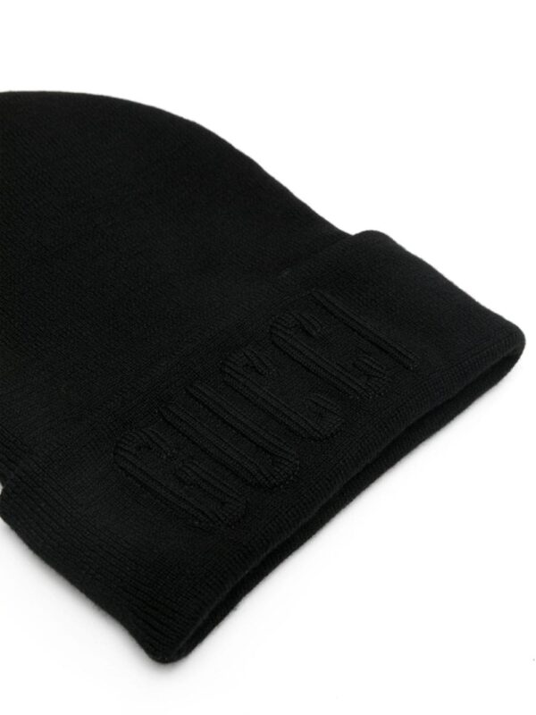Gucci logo-embossed wool beanie - Image 2