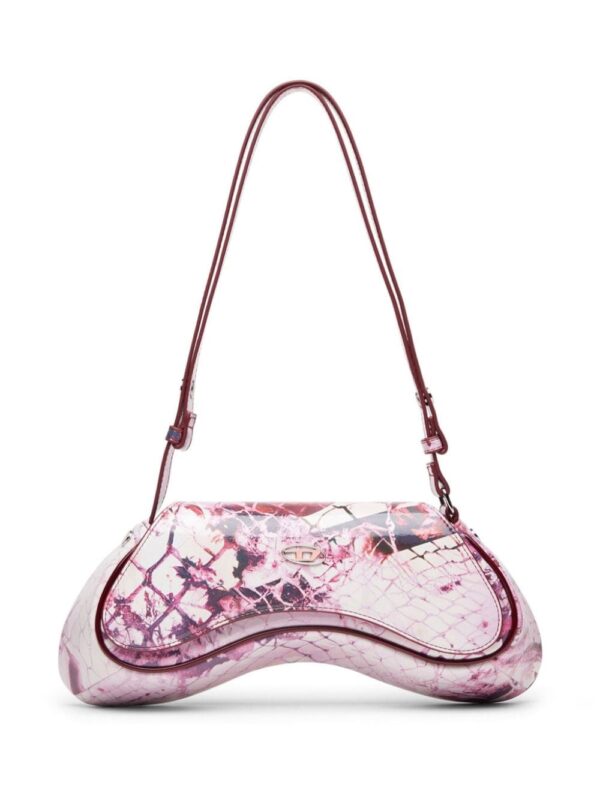 Diesel Play snakeskin-print shoulder bag