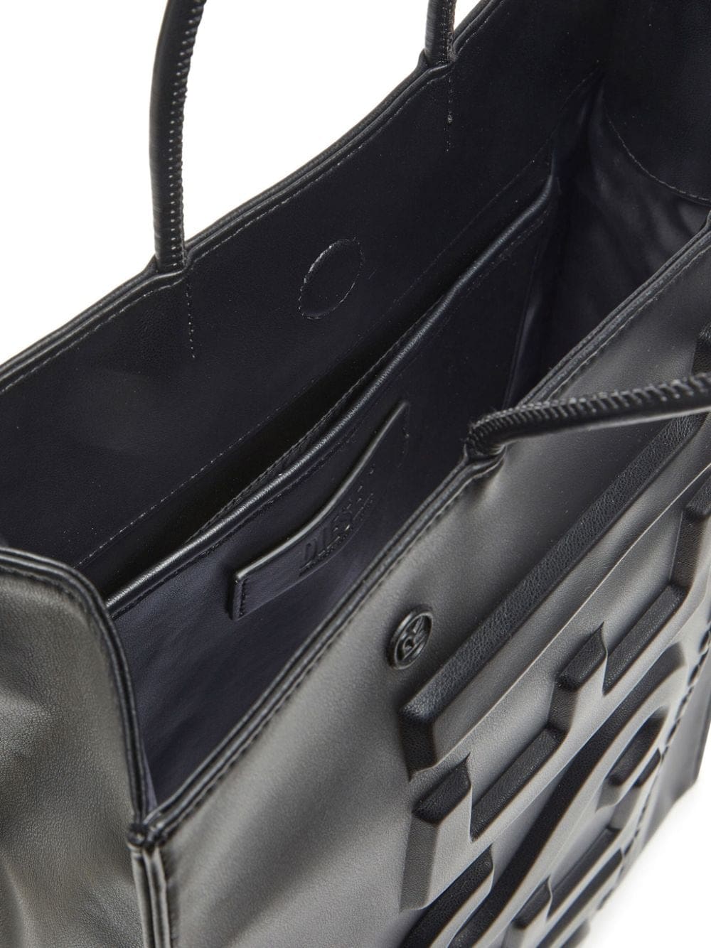 Diesel DSL 3D L X logo-embossed tote bag - Image 3