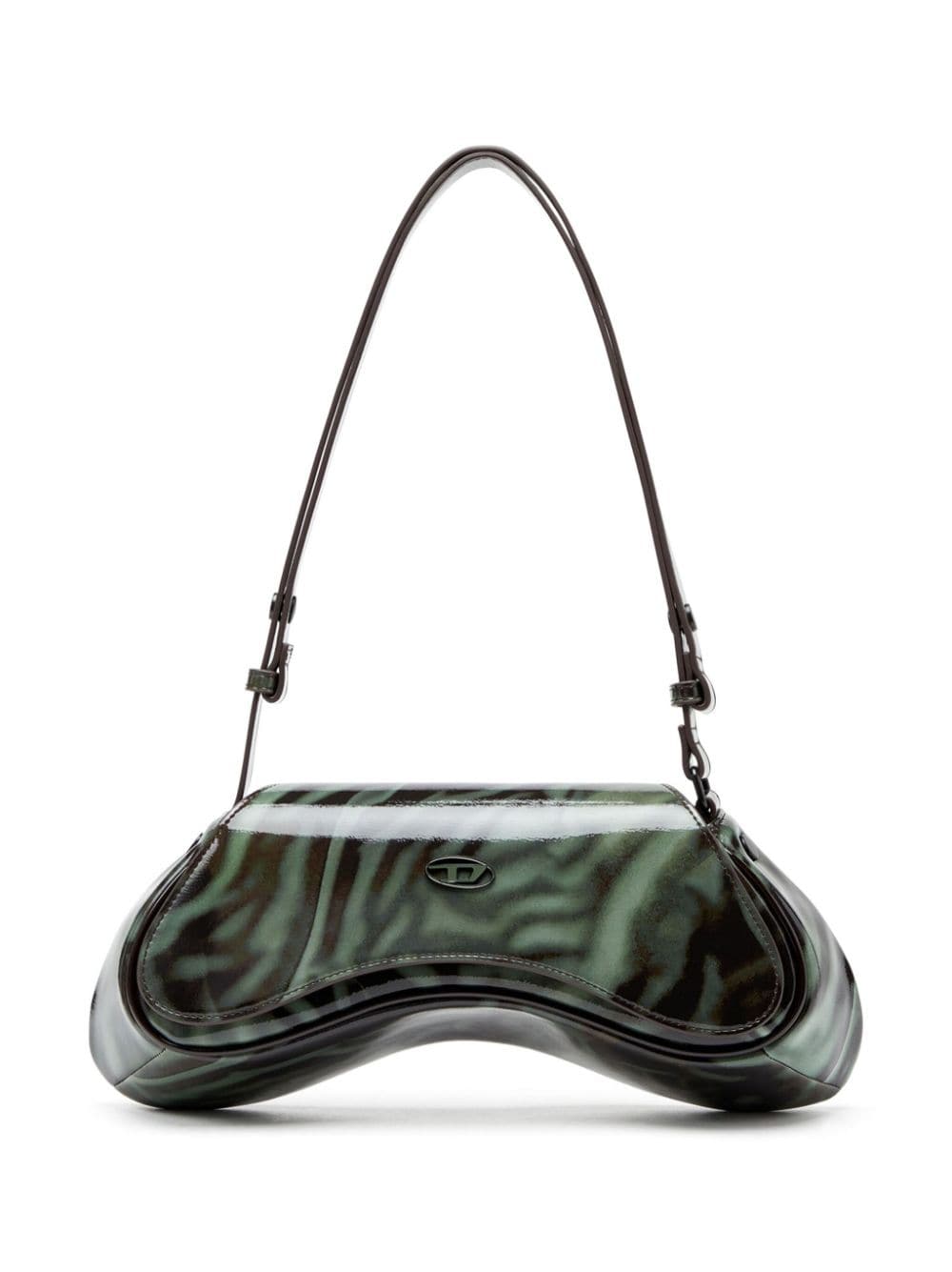 Diesel Play zebra-print crossbody bag