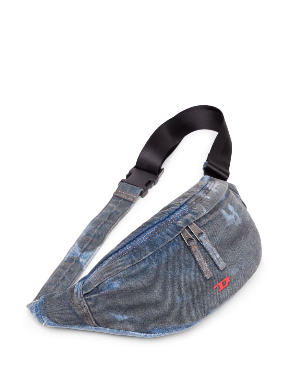 Diesel Rave denim belt bag - Image 5