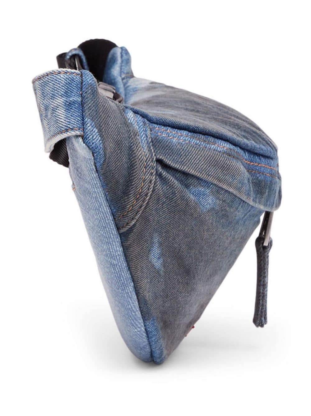 Diesel Rave denim belt bag - Image 4