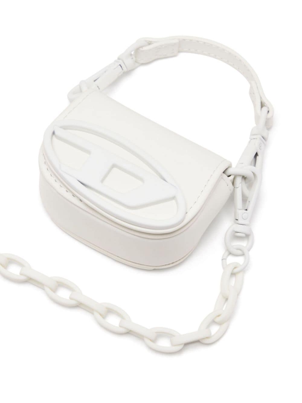 Diesel 1DR Chain XXS leather crossbody bag - Image 4