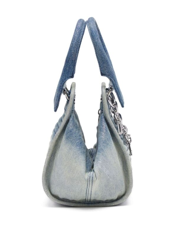Diesel D-VINA XS denim hand bag - Image 3