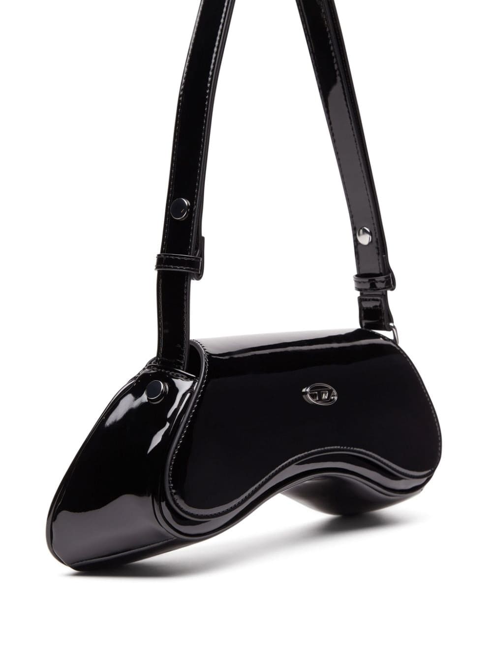Diesel Play glossy shoulder bag - Image 5