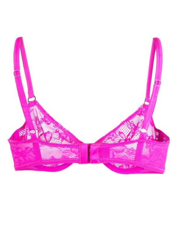 Fleur Du Mal  floral-lace underwire-cup bra - Image 2
