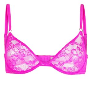 Fleur Du Mal  floral-lace underwire-cup bra