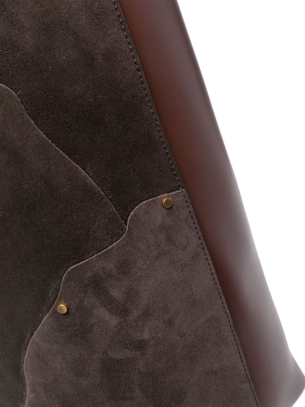 Chloé Marcie suede-patchwork tote bag - Image 4