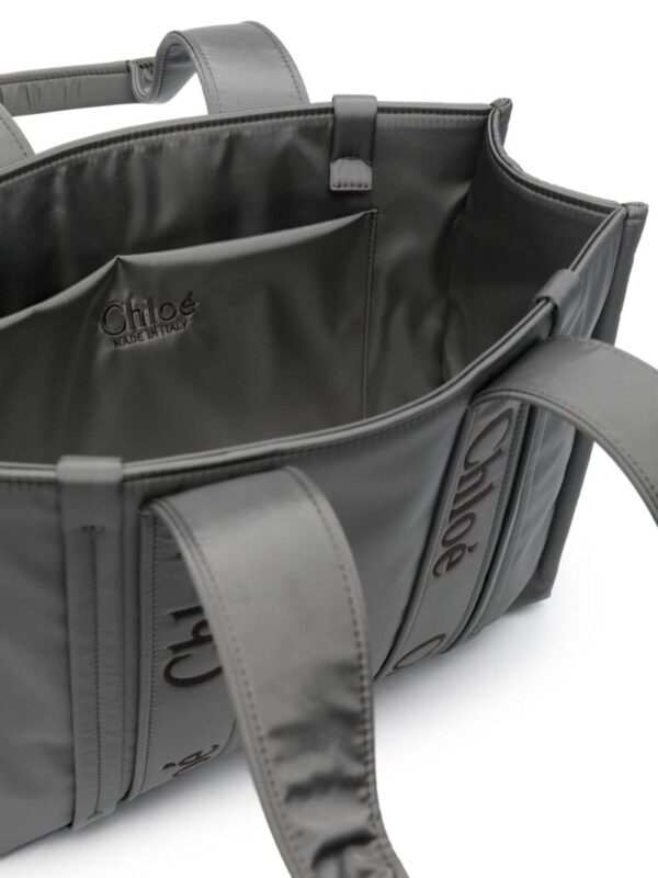 Chloé medium Woody tote bag - Image 5