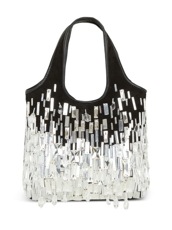 Balmain small Grocery crystal-embellished bag - Image 2