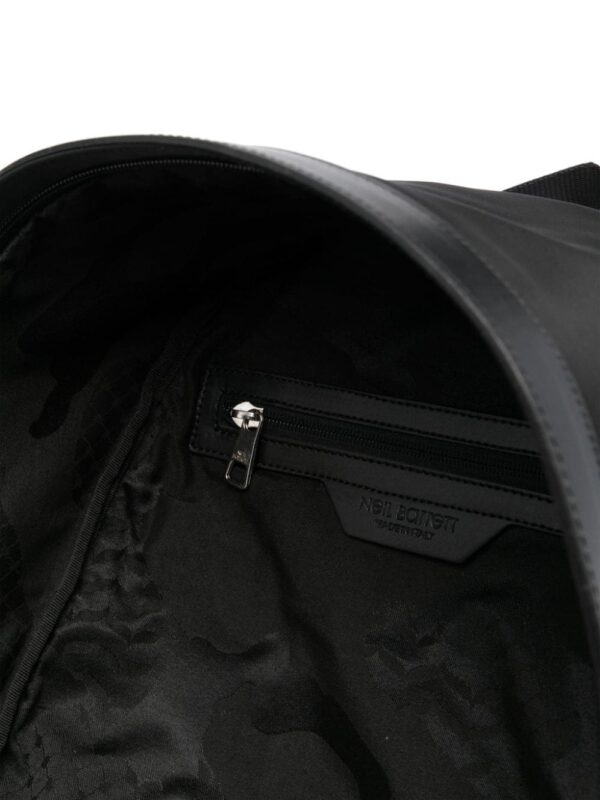 Neil Barrett Thunderbolt-print zipped backpack - Image 5