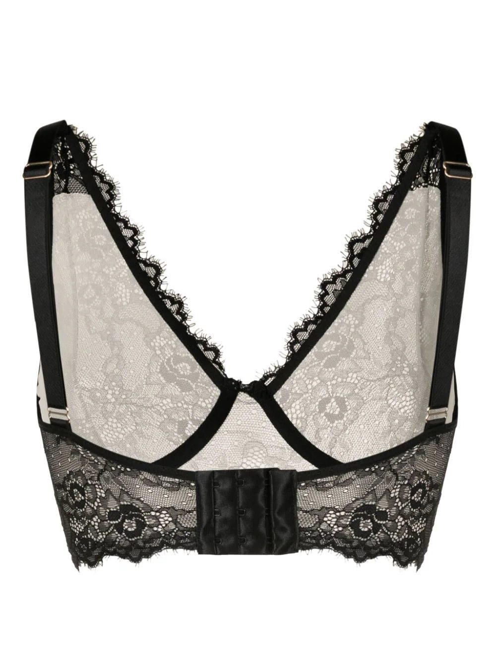 Maison Margiela graphic-print bow-detail bra - Image 2