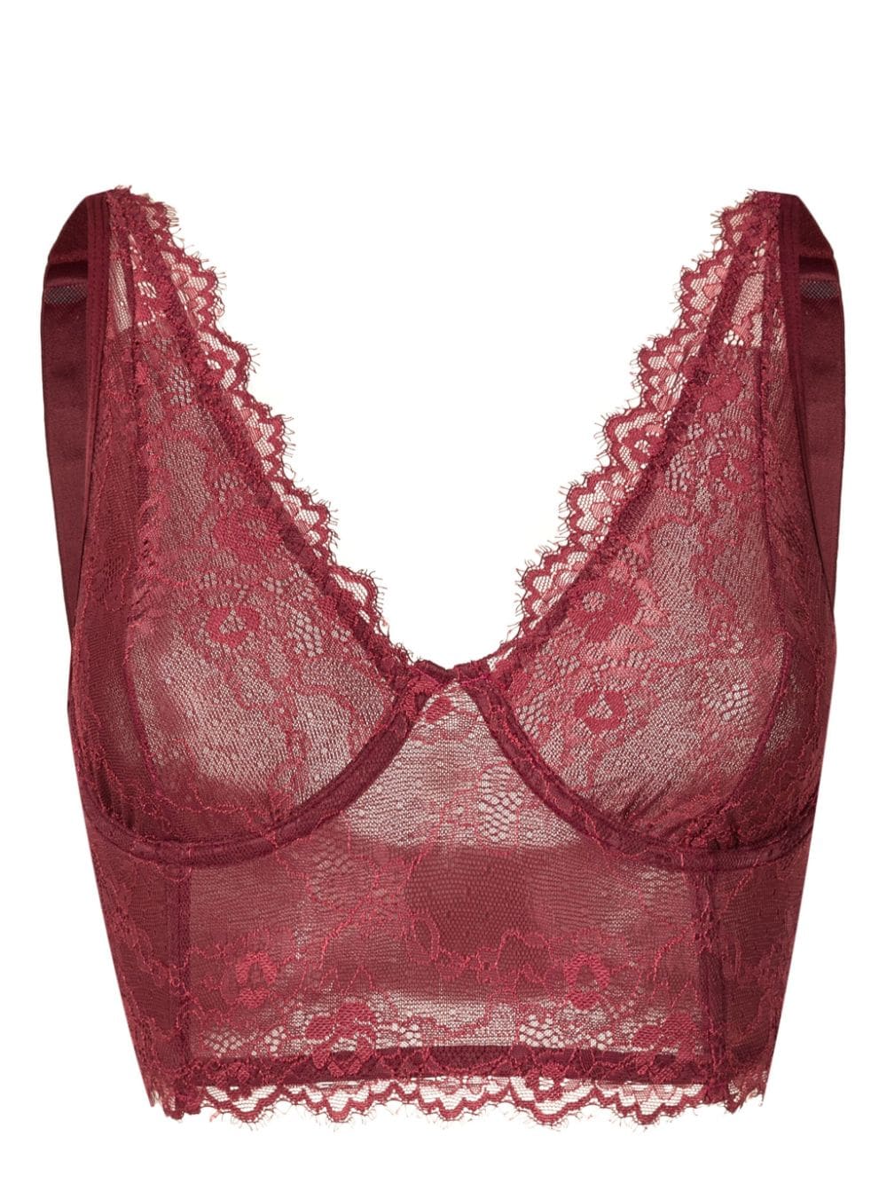 Lethicia Bronstein Alexandra floral-lace bra