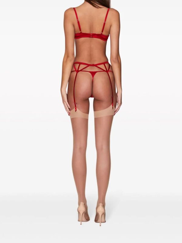 Fleur Du Mal  Queen of Hearts balconette-style bra - Image 4