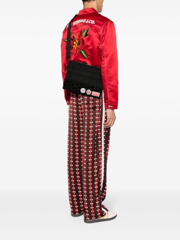 Kenzo Jungle detachable-patches messenger bag - Image 2
