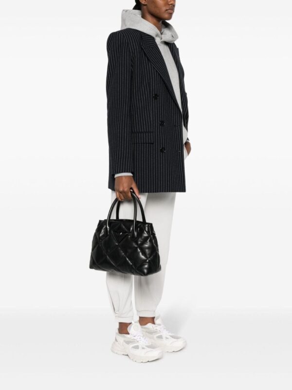 Emporio Armani quilted faux-leather tote bag - Image 2