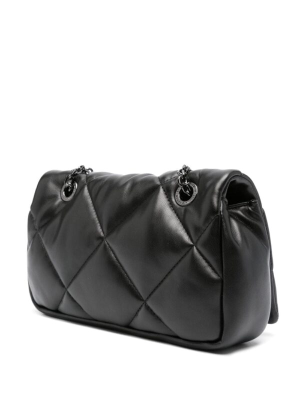 Emporio Armani quilted faux-leather shoulder bag - Image 3
