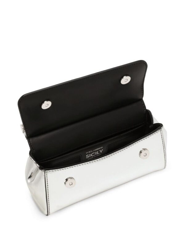 Dolce & Gabbana small Sicily leather tote bag - Image 5