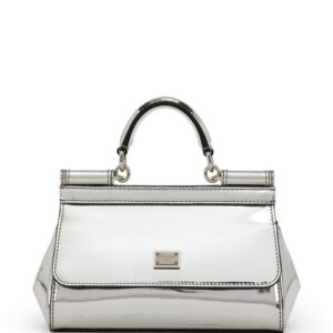 Dolce & Gabbana small Sicily leather tote bag