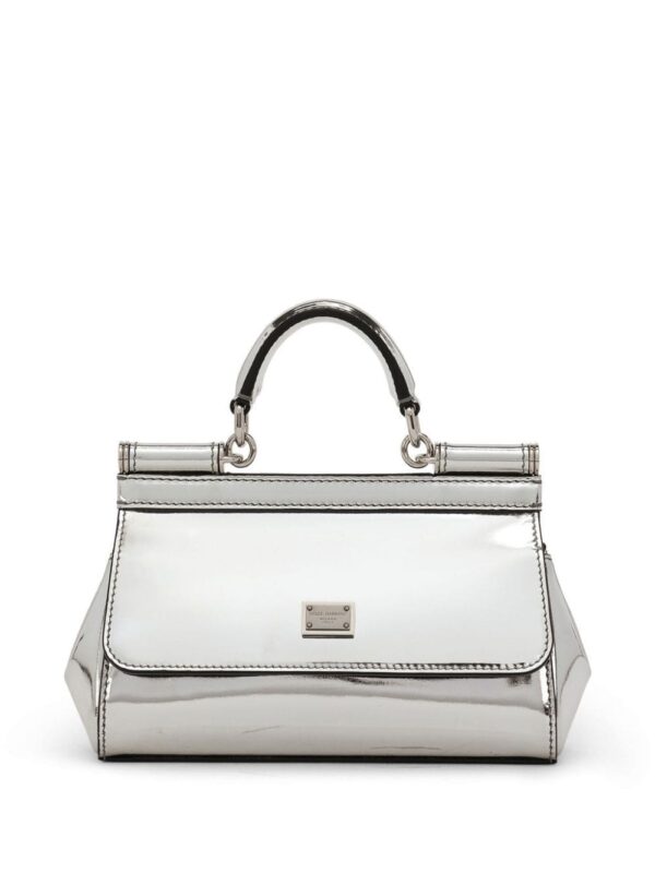 Dolce & Gabbana small Sicily leather tote bag