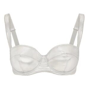 Dolce & Gabbana metallic balconette bra