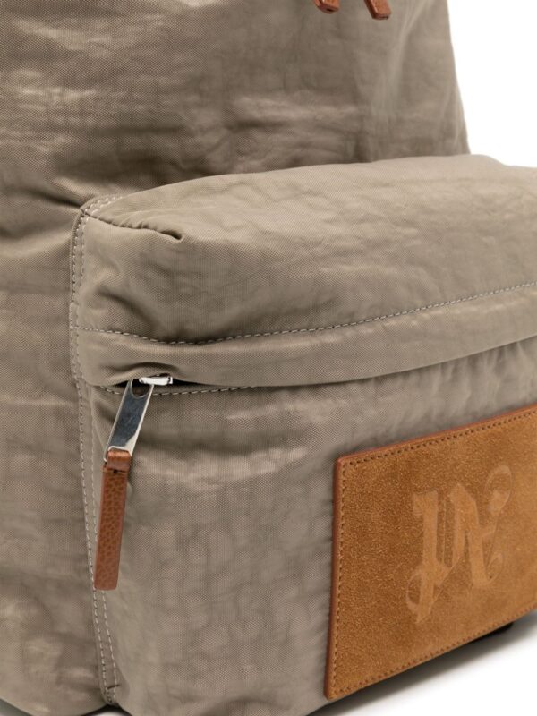 Palm Angels logo-appliqué backpack - Image 3