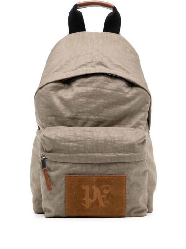 Palm Angels logo-appliqué backpack