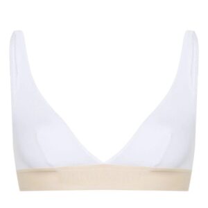 Palm Angels  logo-tape triangle bra
