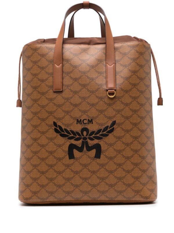 MCM medium Himmel Lauretos leather backpack