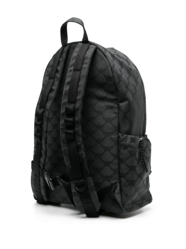 MCM medium Himmel Lauretos-jacquard backpack - Image 4