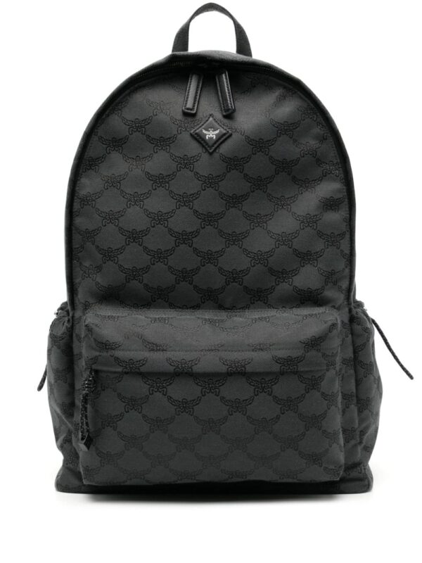 MCM medium Himmel Lauretos-jacquard backpack