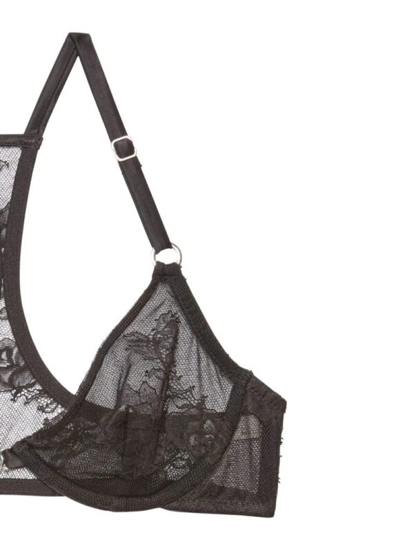 Fleur Du Mal  Bouquet floral-lace racerback bra - Image 2