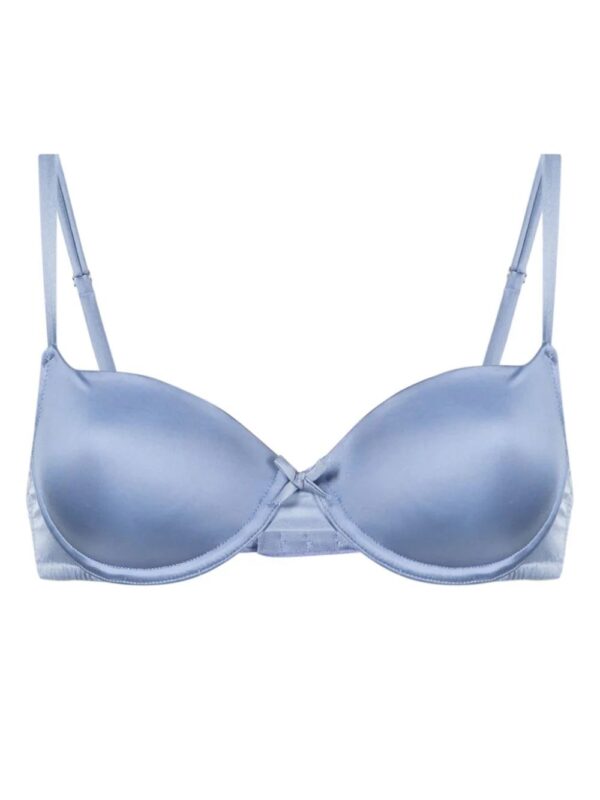 Fleur Du Mal  Luxe satin balconette bra