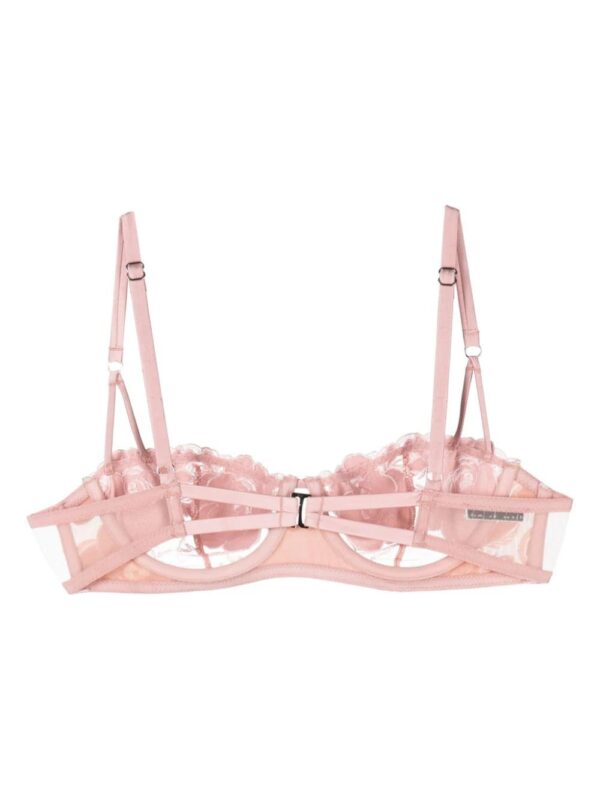 Fleur Du Mal  floral-embroidered balconette bra - Image 2