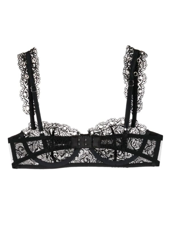 Fleur Du Mal  floral-lace balconette bra - Image 2