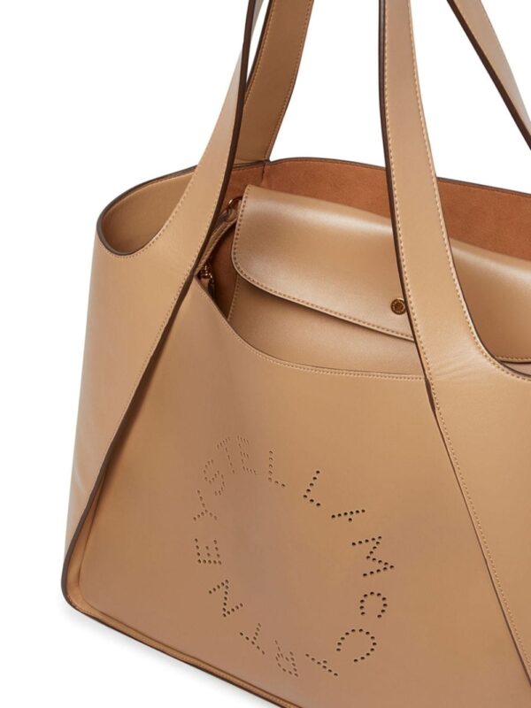 Stella McCartney Stella Logo leather tote bag - Image 4