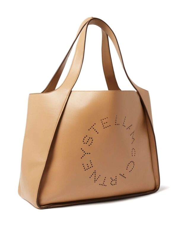 Stella McCartney Stella Logo leather tote bag - Image 3