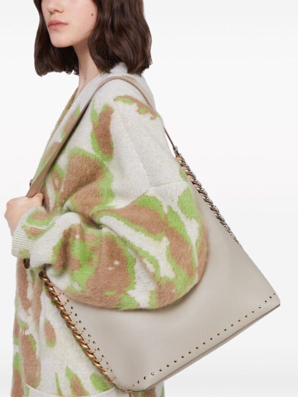 Stella McCartney Frayme studded faux-leather tote bag - Image 2