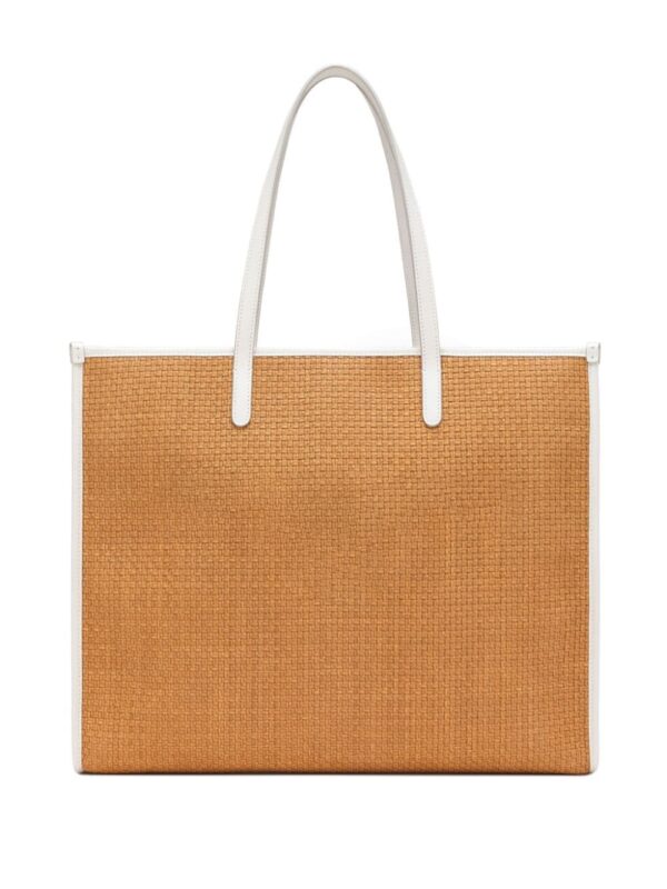 Dolce & Gabbana large Shopping woven tote bag - Image 2