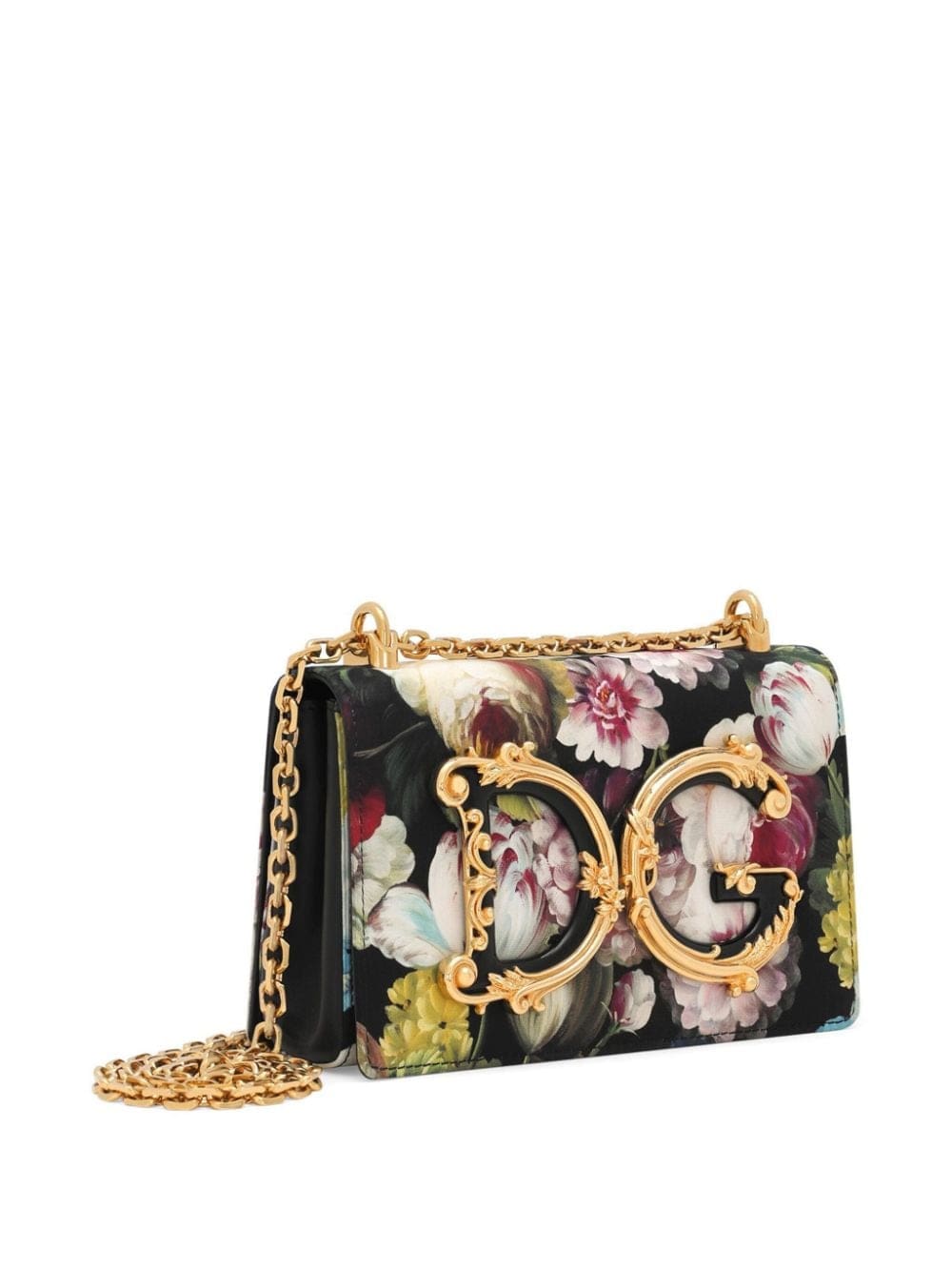 Dolce & Gabbana DG Girls floral-print shoulder bag - Image 4