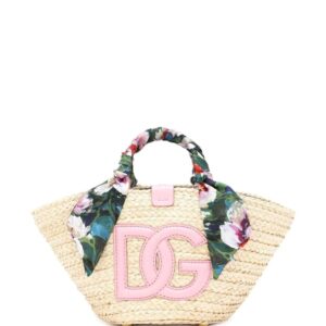 Dolce & Gabbana Kendra logo-patch tote bag